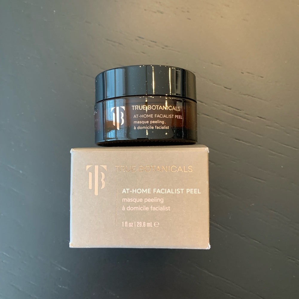 True Botanicals At-Home Facialist Peel. NIB